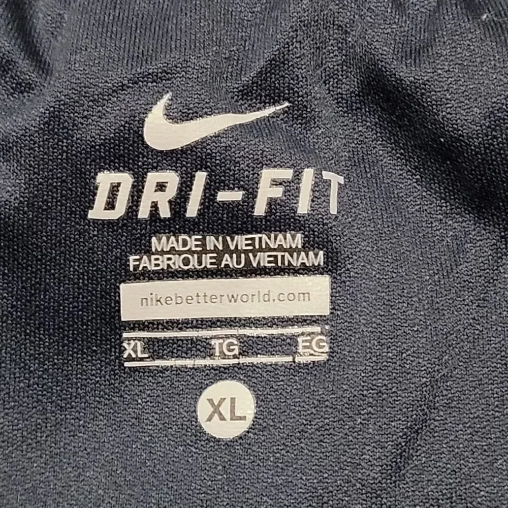 Nike navy dri fit shorts